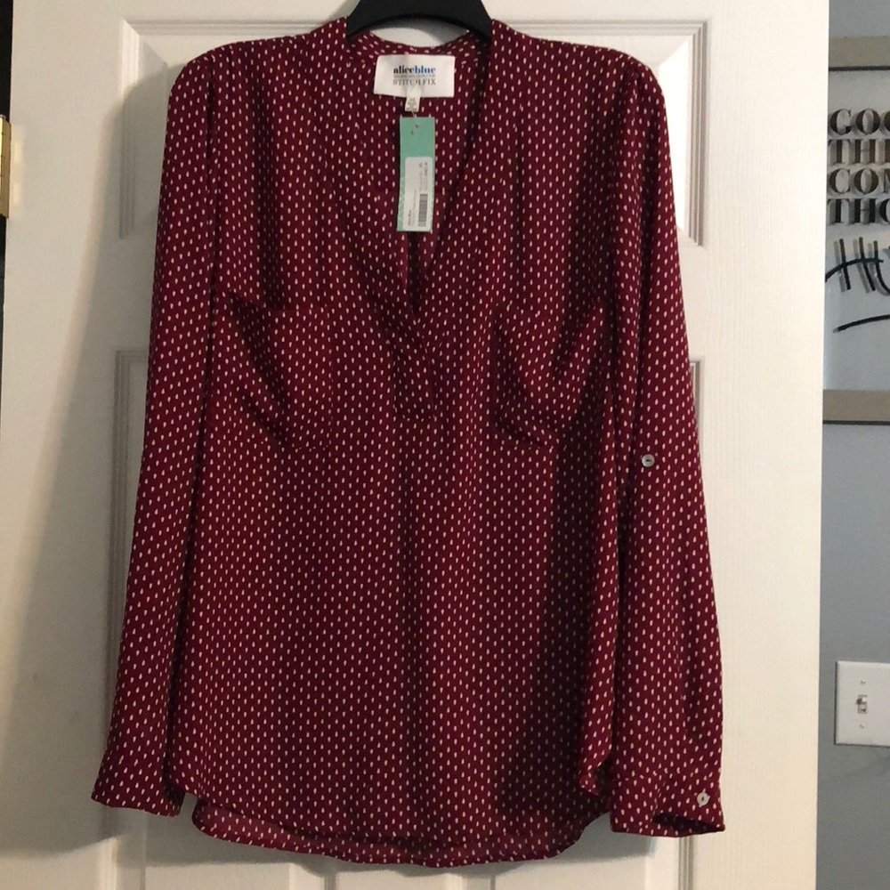 Alice Blue blouse